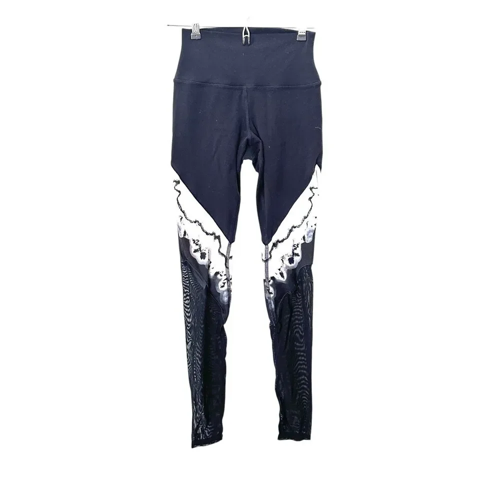 ALO YOGA Verse High Waist Leggings Black‎ Zinc X-Small